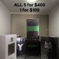 Cologne Variety For Sale. All 3.4 Oz