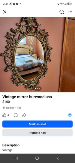 Vintage mirror usa burwood