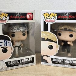 Cobra KAI Daniel And Johnny Funko Pop
