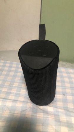 Black Portable Bluetooth Speaker