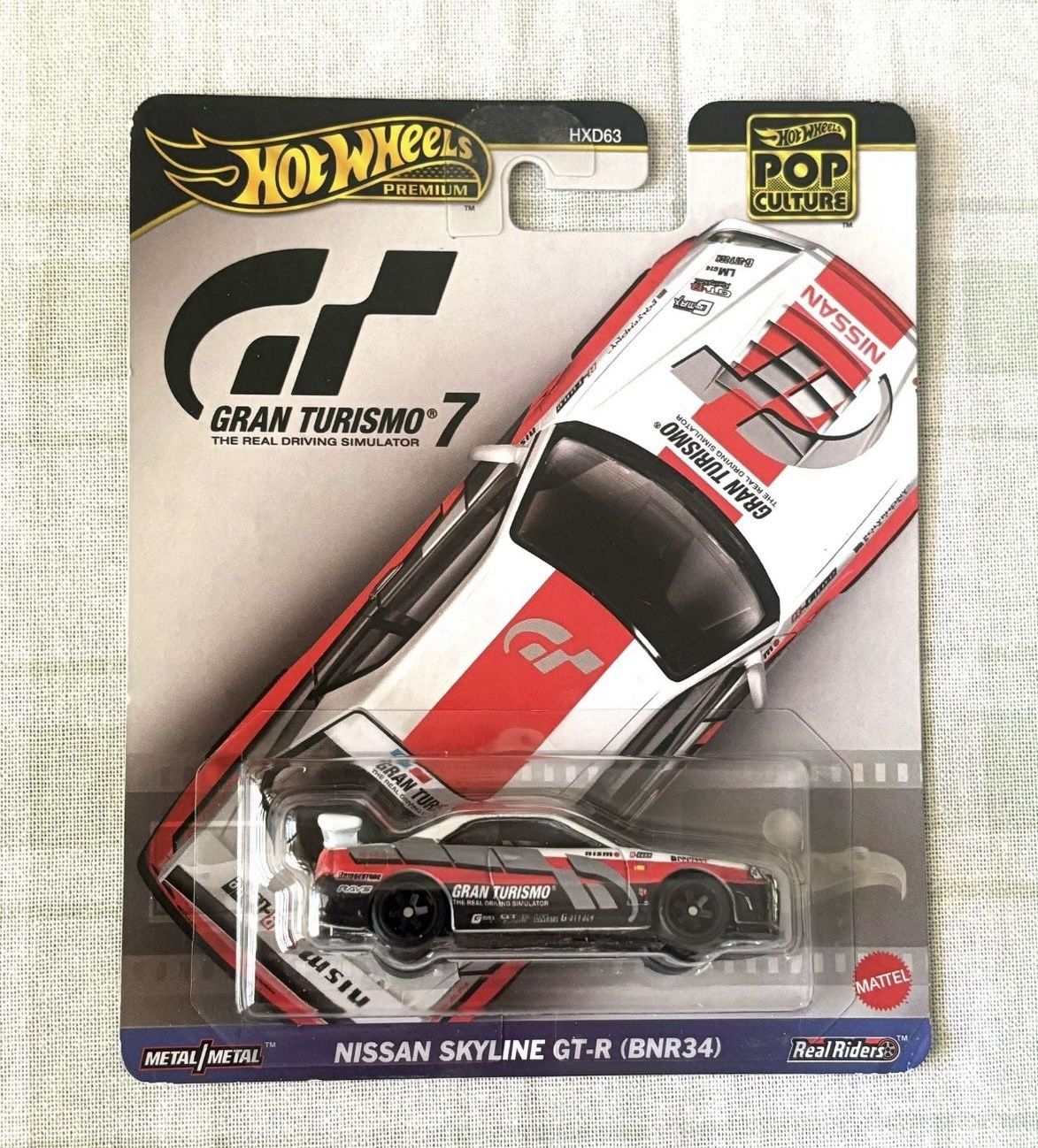 Hot Wheels Pop Culture Nissan Skyline GT-R (BNR34)
