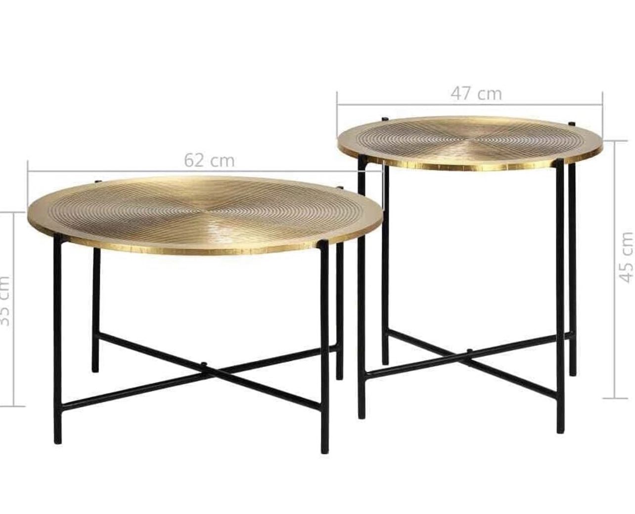 2 Set Coffee Table- Bar Table - Patio Table