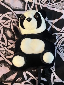 Panda Plush Backpack