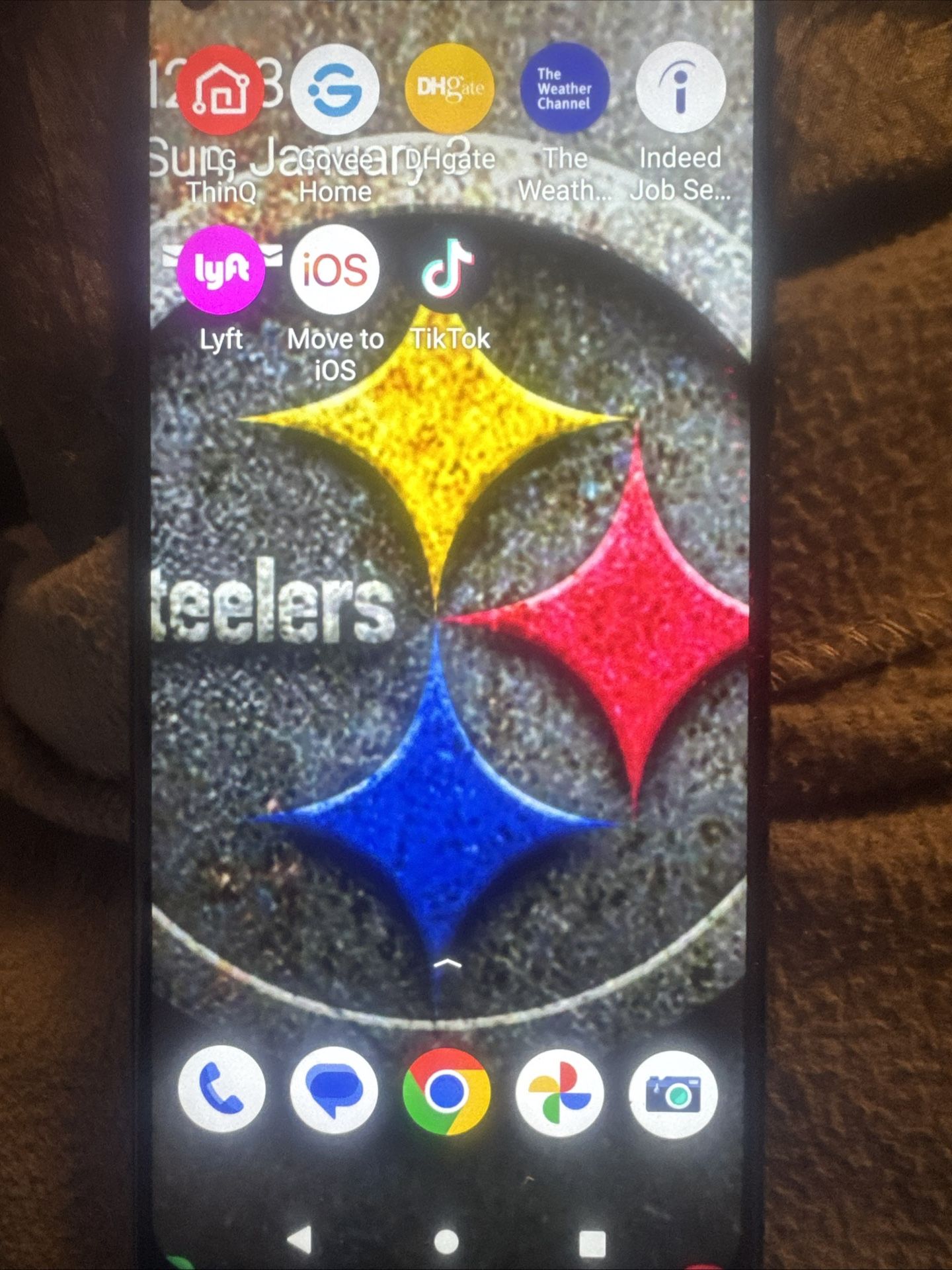 Motorola G Stylus With TikTok Downloaded