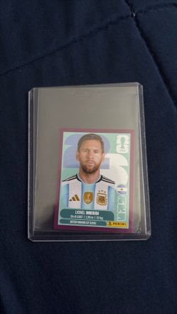 Purple border Messi Panini 2026