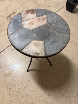 Marble End Table