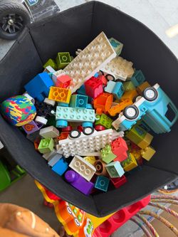 Large Lot of LEGO DUPLO Bricks and Pieces