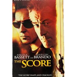 The Score VHS 2001 Robert Deniro Edward Norton Angela Bassett Movie
