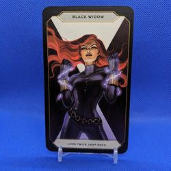 Official Black Widow Marvel Oracle Card