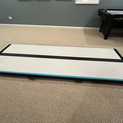 AirTrack Zephyr Inflatable Gymnastic Mat with Manual Pump - Like New