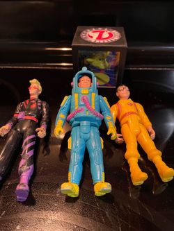 Vintage 80s Ghostbusters Action Figures