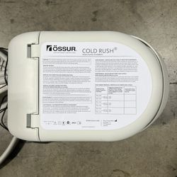 Ossur Cold Rush Therapy Machine - No Pads - Works 