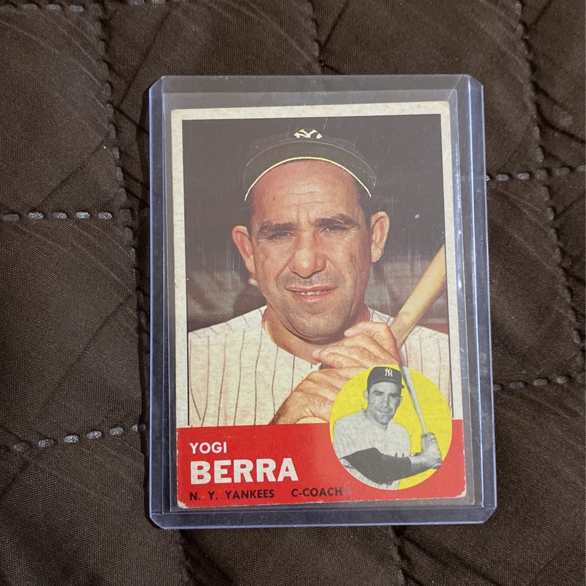 1963 Topps Togi Berra