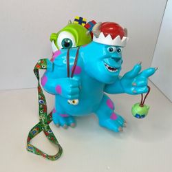 Disney Parks Mike & Sully Christmas Popcorn Bucket