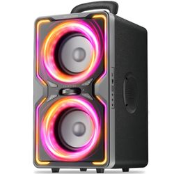 Hotlemon Large Bluetooth Speaker 240W Peak Deep Bass New Sealed