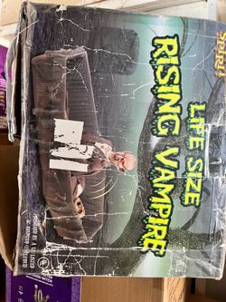 Old 2011 Spirit Halloween Rising Vampire animatronic