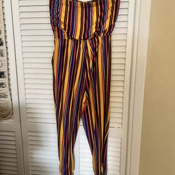 Women’s Multi-color Tube Top Jumper