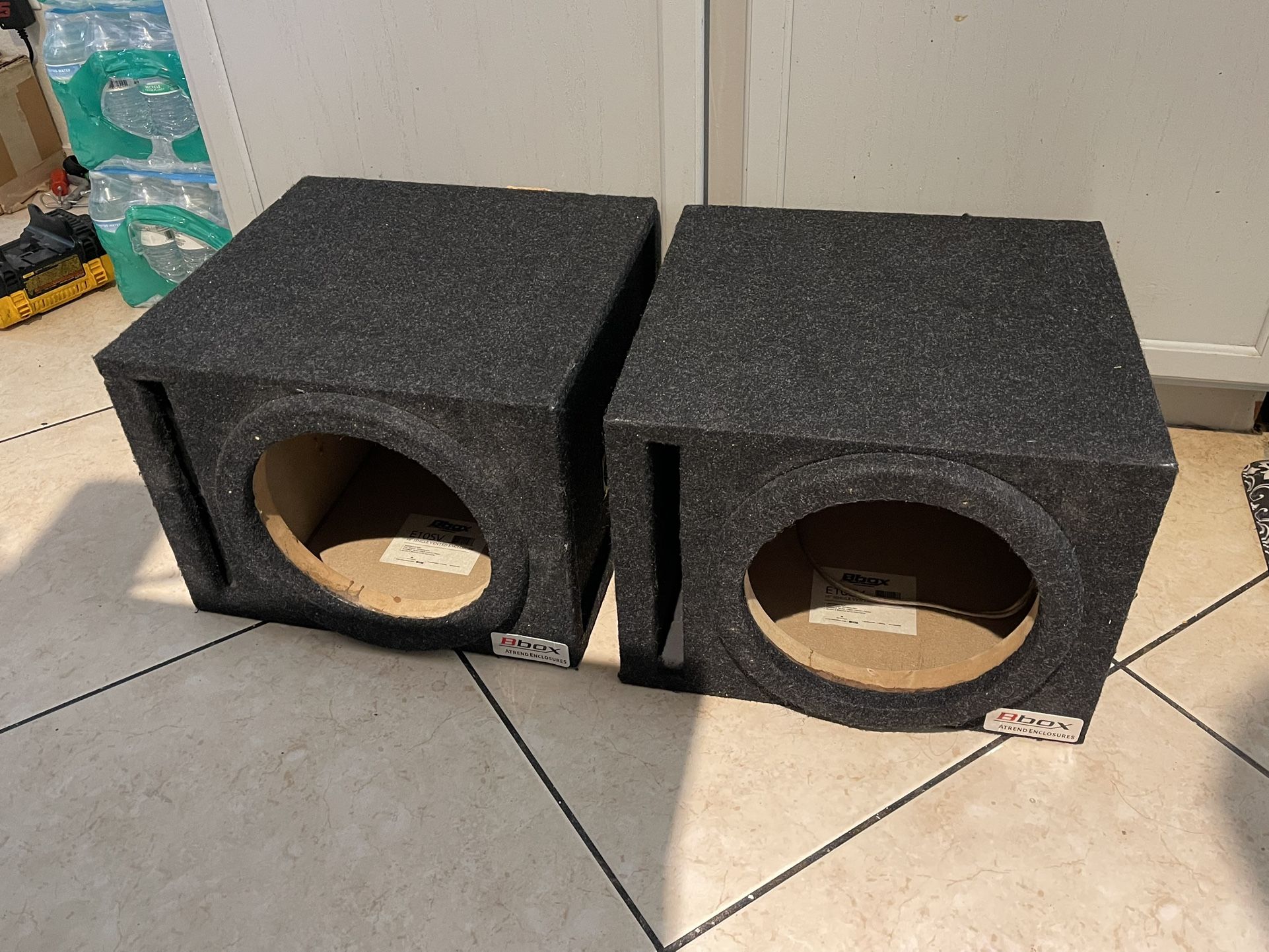 2 10” Sub Boxes