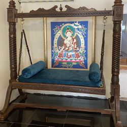 Hand Carved Swing (India) 