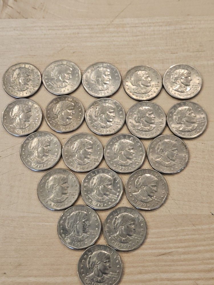 20 B Anthony's Collectibles Dollars Coins Limited Edition