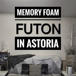 Futon Sleeper Sofa In Astoria (Memory Foam)