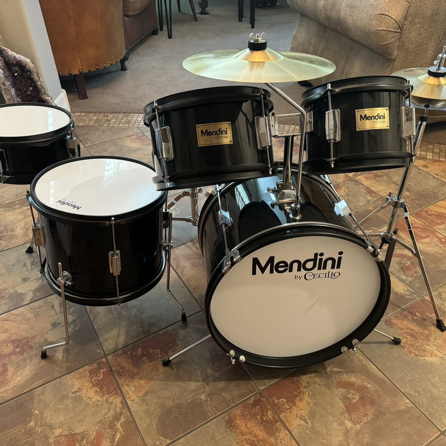 Mendini by Cecilio Kids Drum Set- Never Used 
