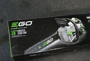 EGO CS1604 16″ 56 Volt Lithium-Ion Cordless Chainsaw Battery Charger NEW