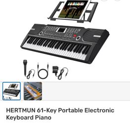 Hertmum 61 Key Electric Piano 