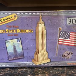 NY Empire State 3D Wooden Puzzle