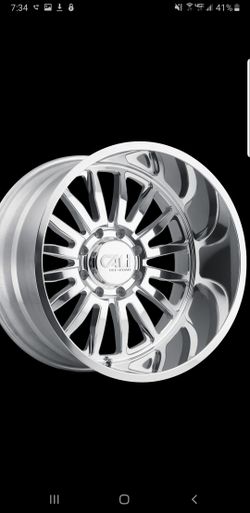 20x10 20x12 22x12 full polished cali offroad wheels