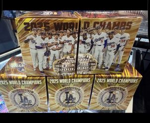 LA Dodgers, 2025 World Series Championship Ring, 07/28/2026 (full set), 5 Rings