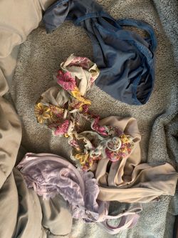 Skimpy soft well loved  women’s undergarments and bikinis