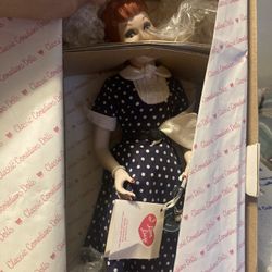 I Love Lucy Porcelain Doll