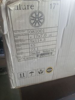 HONDA RIMS 17"" <<only 2>>