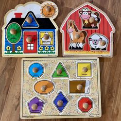Melissa & Doug Wooden Puzzles