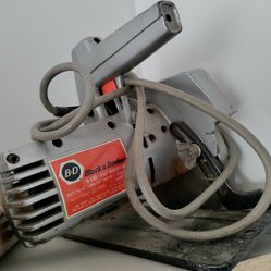 Tools: Circular Saw, Sander, Sockets, Large Pipe Wrench And Claw Hammer 