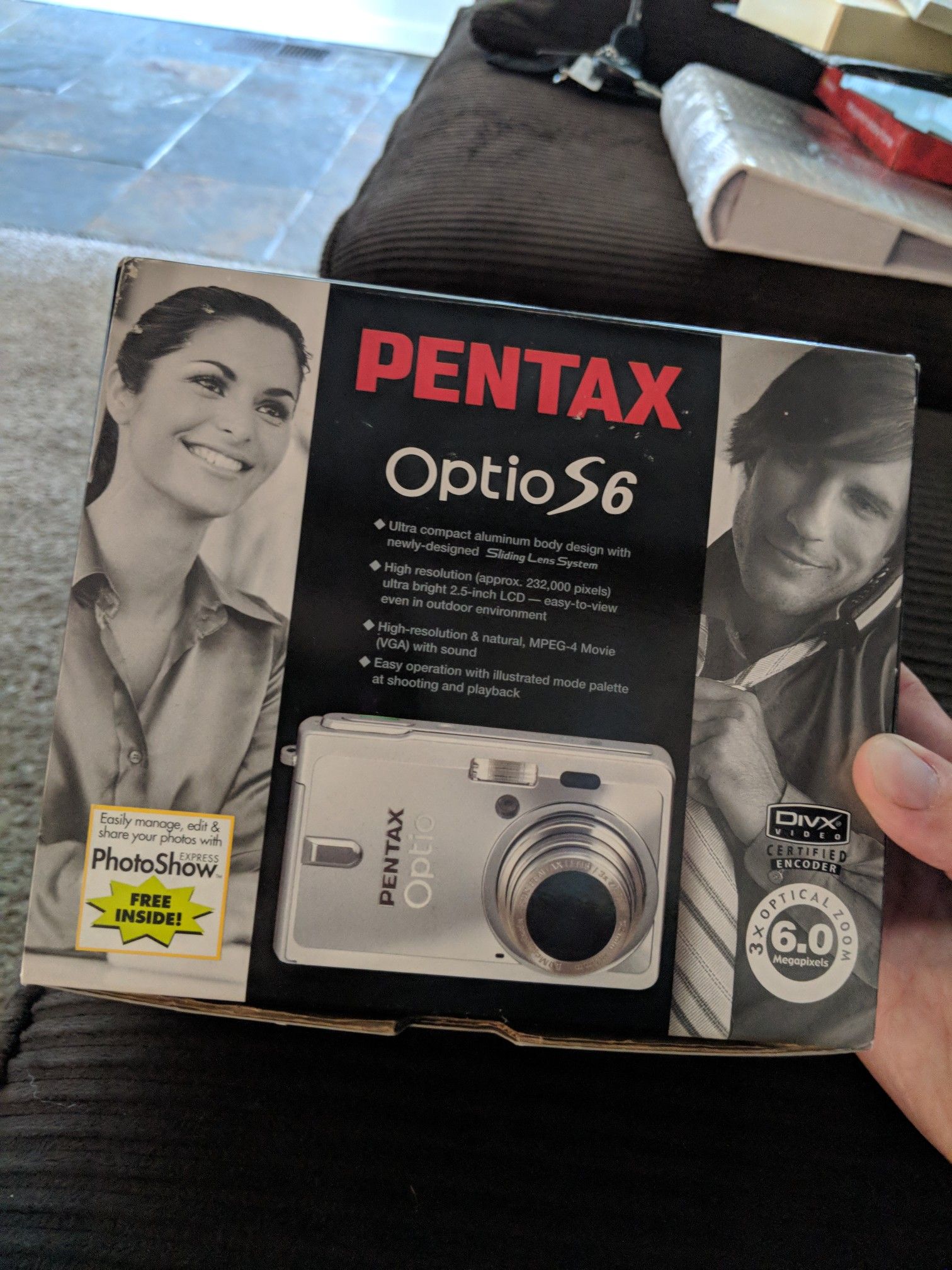 Pentax optio s6 digital camera