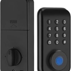 DS02 Tuya BLE Smart Fingerprint Deadbolt Lock with Latch/Door Sensor Auto Lock Key/Password/Tuya Smartlife APP Unlock İn its new box