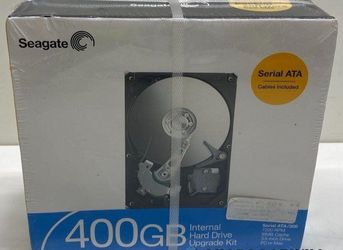 SEAGATE Barracuda ST(contact info removed)A 400GB 7200rpm Upgrade Kit Internal Hard Drive NEW!!