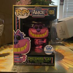 Cheshire Cat black light funko