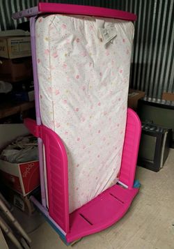 Delta Children Toddler kid Bed, girls Disney hot pink (mattress sold separately)