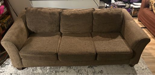 3-Seat Fabric Sofa Couch