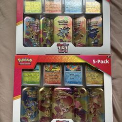 Selling 151 5-pack Costco Tins