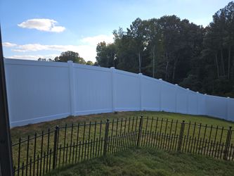 Vigoro Black steel fence