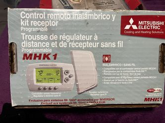 HVAC- Mitsubishi electric wireless remote controller and receiver kit / MHK1