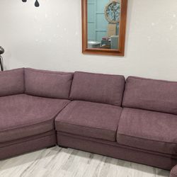 Large Purple Couch & Chair 