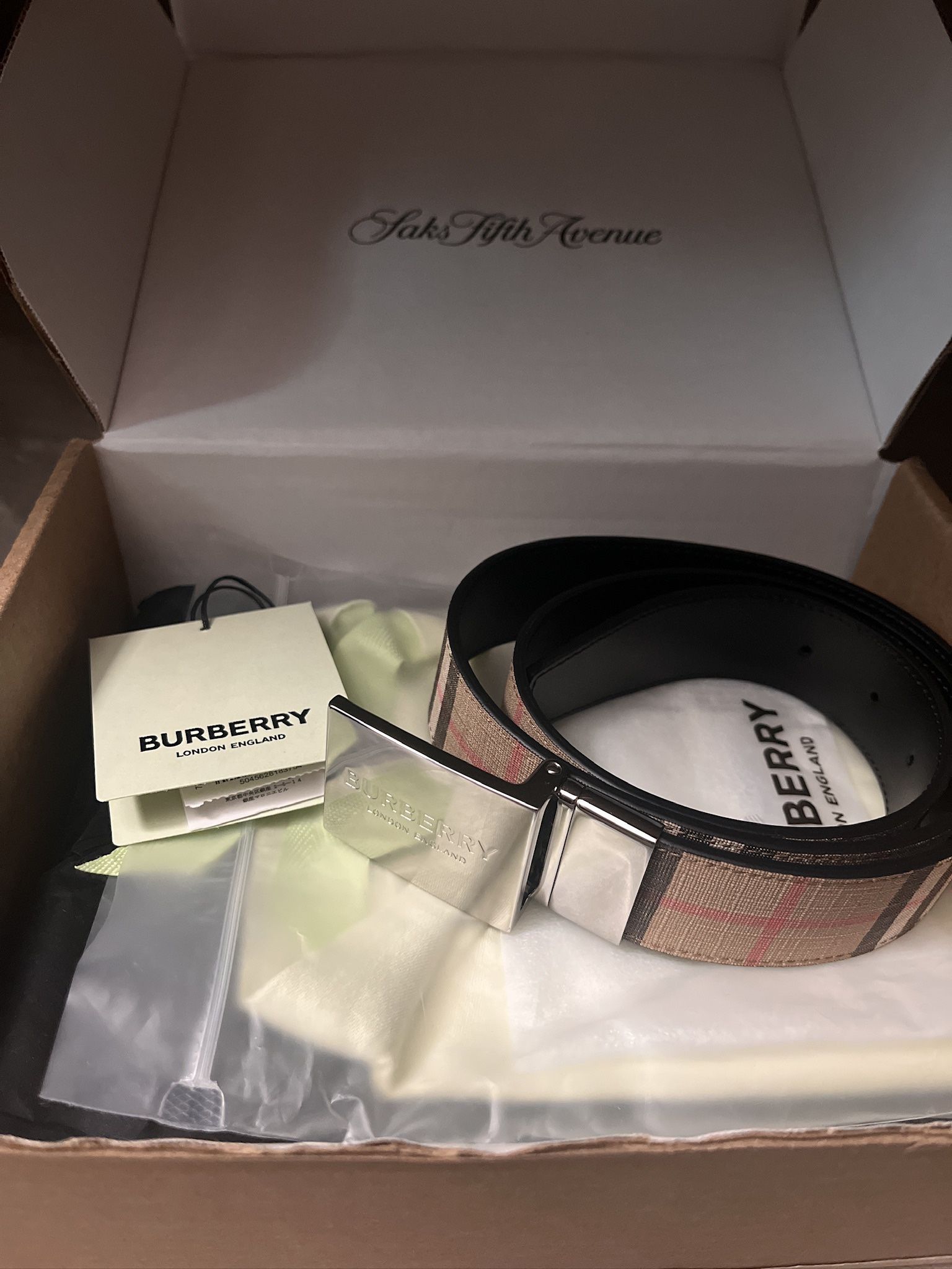 burberry belt