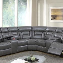 Sectional Recliner Set 