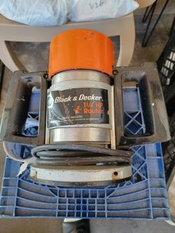 Black and Decker router $,20.
