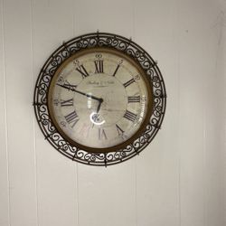 Kirkland Metal Roman Wall Clock